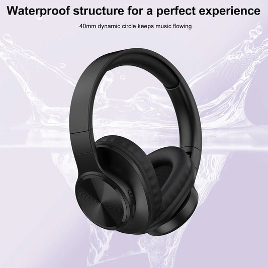 Bluetooth Headphones Headset Wireless Headset Bass Stereo Headphones Electronics Gadgets Items